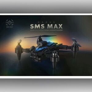 SMS Max 4K Camera Drone with Obstacle Avoidance NEW FACTORY SEALED. On sale now